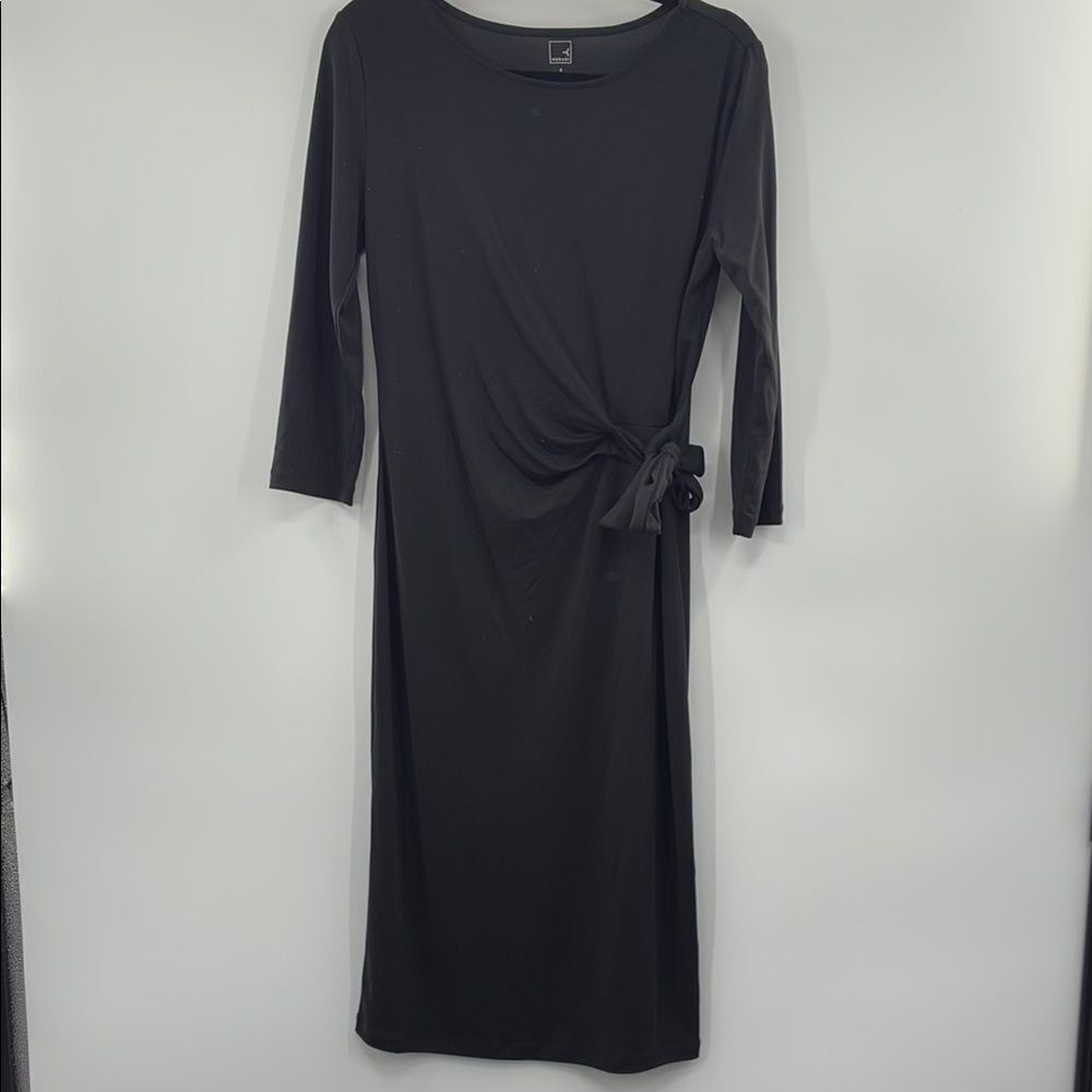 3For$20 Meraki Black Sheath Dress with Bateau Neckline size small